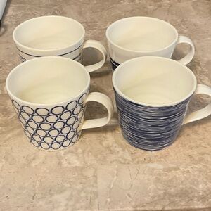 Royal Doulton Pacific Blue and White Mug Collection